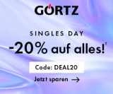 Goertz Singles Day 2022 – 20% auf fast alles auch Sale Artikel!