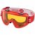 HIDETOSHI WAKASHIMA „Higashi“ Unisex Skibrille Snowboardbrille rot Gr. Größe:Einheitsgröße