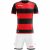 Zeus Icon Teamwear Set Trikot mit Shorts rot schwarz Gr. S/M