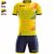 Zeus Mundial Teamwear Set Trikot mit Shorts gelb royal rot Gr. L/XL