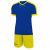 Givova Kit Revolution Fußball Trikot mit Shorts blau gelb Gr. M
