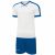 Givova Kit Revolution Fußball Trikot mit Shorts weiß blau Gr. 3XS 128-140