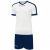 Givova Kit Revolution Fußball Trikot mit Shorts weiß navy Gr. 2XS 140-152