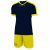 Givova Kit Revolution Fußball Trikot mit Shorts navy gelb Gr. XL