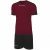 Givova Kit Revolution Fußball Trikot mit Shorts schwarz rot Gr. XL