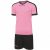 Givova Kit Revolution Fußball Trikot mit Shorts rosa schwarz Gr. S