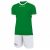 Givova Kit Revolution Fußball Trikot mit Shorts grün weiß Gr. M