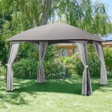 LECO Pavillon Milena 3,3m x 3,3m für nur 299€ inkl. Versand statt 383,95€