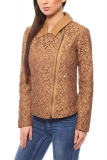 Laura Scott Damen Bikerjacke mit Spitze für nur 12,76€ inkl. Versand statt 109,99€