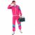 MAASKANTJE „Robby“ Retro 90er Jahre Trainingsanzug Kostüm pink Gr. L/XL