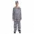 Gefängnisinsasse Kostüm „Prisoner“ MIESEPETER® Gr. S/M