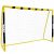 MUWO großes Fußballtor aus Stahl 3 x 2 m schwarz/gelb Gr. Größe:Einheitsgröße