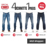 Verschiedene Mustang Jeans nur 40€ inkl. Versand! Jetzt bei Jeans Direct