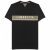 Lambretta Chest Stripe Herren T-Shirt SS0157-BLK Gr. M