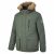 Lambretta Parka mit Fellkragen Herren Winterjacke SS5024-KHAKI 3XL