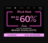 Valmano Black Friday 2022 – bis zu 60% Rabatt