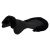 Acavallo Therapeutisches Gel Pad Cut Out Lammfell Schwarz/Schwarz L | kavalio – für mich und mein Pferd