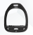 Flex-on Green Composite U-Grip Steigbügel (schräger Tritt) Black/ Black | kavalio – für mich und mein Pferd