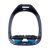 Flex-on Steigbügel Green Composite U-Grip (flacher Tritt) Marine/Light Blue | kavalio – für mich und mein Pferd