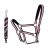 Kingsland Halfter Classic mit Strick Navy-Cream-Burgundy Full | kavalio – für mich und mein Pferd