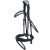 Schockemöhle Sports Anatomische Trense Stanford Trensenzaum Black / Silver WB XL | kavalio – für mich und mein Pferd