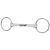 Beris Bits Wassertrense Doppelt Gebrochen Medium 18 mm Ring 7,5 cm Gebiss 125mm | kavalio – für mich und mein Pferd